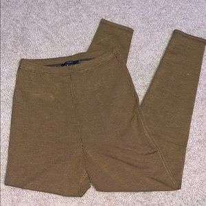 High Waisted Fitted Pants